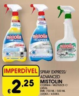 Meu Super Limpadores mistolin promoção