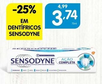 Pasta de dentes sensodyne
