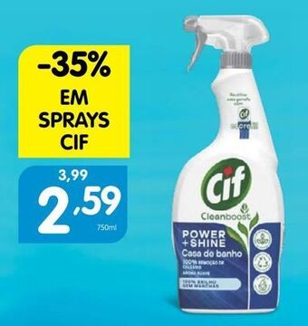 Minipreço Limpadores cif promoção