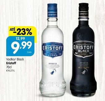 Minipreço Vodka eristoff promoção