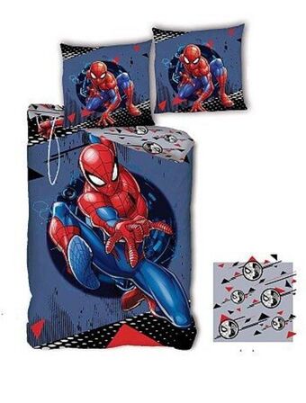 Kiabi Capa de edredão + fronha 'homem-aranha' promoção