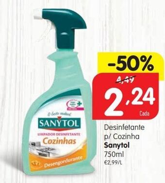 Minipreço Desinfetante sanytol promoção