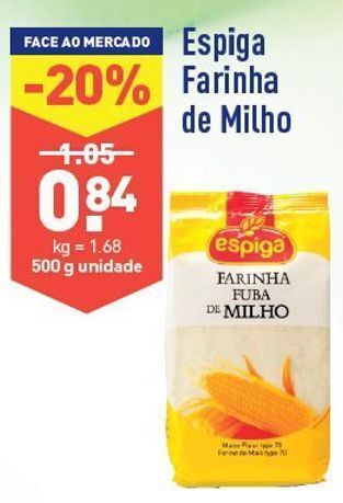 ALDI Farinha de milho espiga promoção