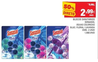 Continente Blocos Sanitários Sonasol 2 Unid promoção