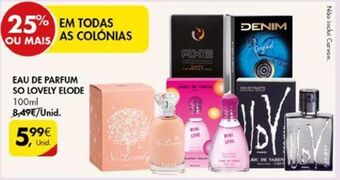 Pingo Doce Eau de parfum promoção