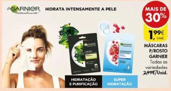 Pingo Doce Cuidado facial garnier promoção