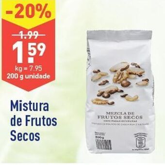 ALDI Frutos secos promoção
