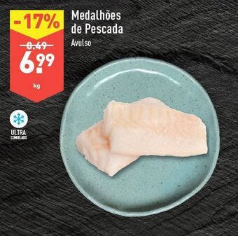 ALDI Filé de peixe promoção