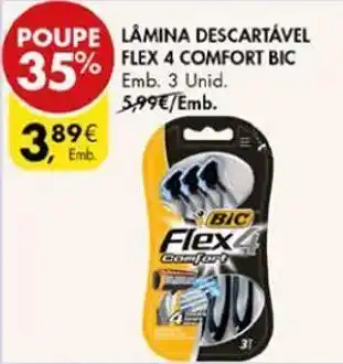 Pingo Doce Barbear bic promoção