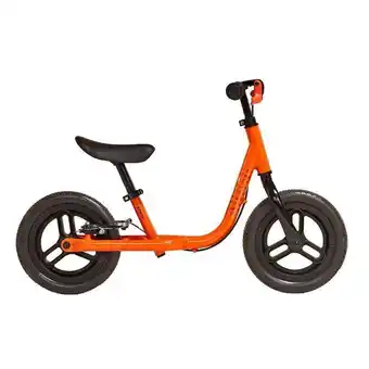 Bicicleta de aprendizagem 10 polegadas runride 500 criança laranja/preto