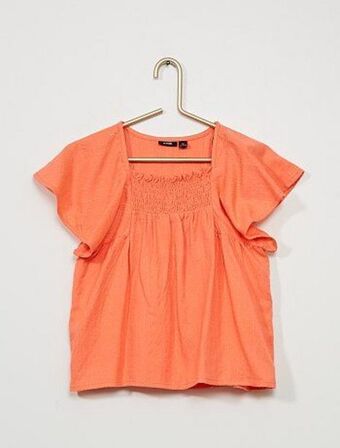 Kiabi Blusa com favos de mel promoção