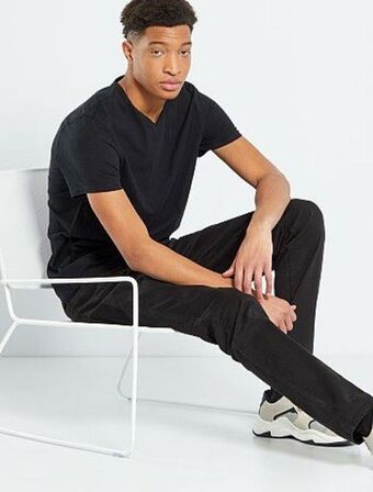Kiabi T-shirt com gola em v +1,90 m promoção