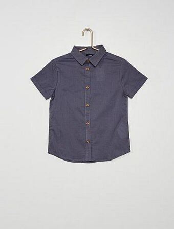 Camisa de manga curta com motivo