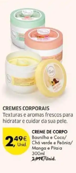 Pingo Doce Creme para o corpo promoção