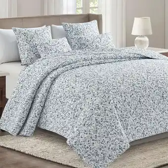 Colcha bouti cayetana azul new 180x270