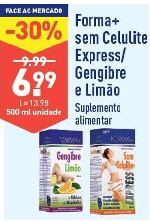 ALDI Suplementos nutricionais forma+ promoção