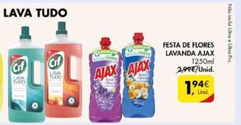 Pingo Doce Limpadores ajax promoção