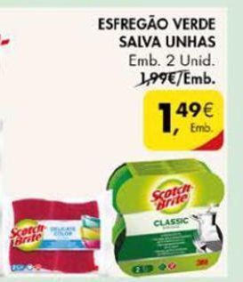 Pingo Doce Esfregão scotch-brite promoção
