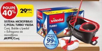 Balde com escorredor vileda