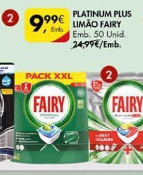 Pingo Doce Detergente fairy promoção