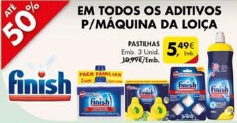 Pingo Doce Detergente finish promoção