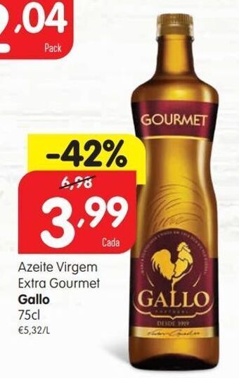 Minipreço Azeite extravirgem gallo promoção
