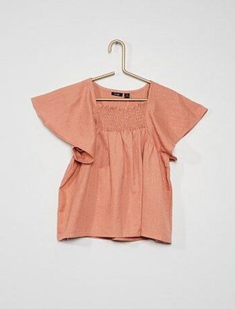 Blusa com favos de mel