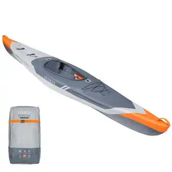 Decathlon Kayak insuflável drop stitch alta pressão strenfit x500 1 lugar promoção