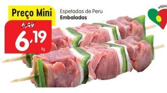 Minipreço Espeto de peru promoção
