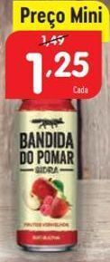Minipreço Sidra bandida do pomar promoção