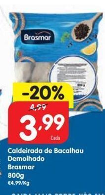 Minipreço Bacalhau brasmar promoção