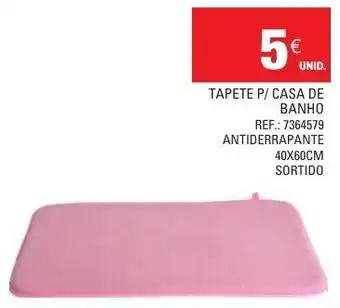 Continente Tapete P/Casa de Banho 40x60cm promoção