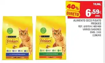 Continente Alimento Seco P/Gato Friskies 3g promoção