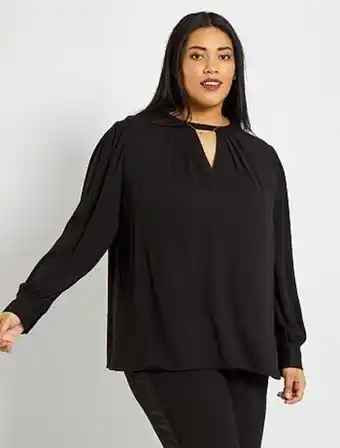 Kiabi Blusa fluida promoção