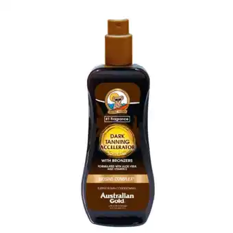 Australian gold spray bronzeador dark tanning accelerator spray with instant bronzer 237ml