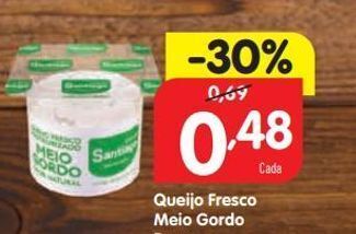 Minipreço Queijo fresco santiago promoção