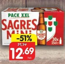Minipreço Cerveja sagres mini promoção