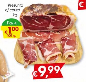 Bolama Presunto c/ Couro 1kg promoção