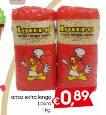 Bolama Arroz Extra longo Louro 1kg promoção