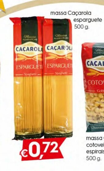 Bolama Massa Cacarola Espaguete 500g promoção