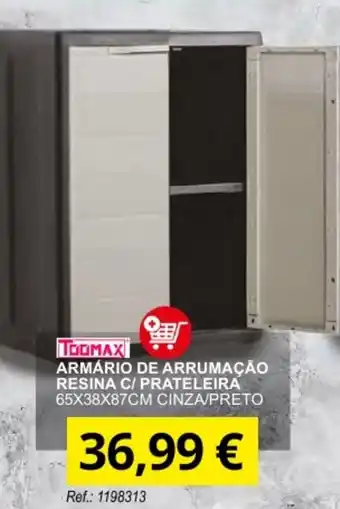 Armario de Arrumacao Resina c/ Prateleira
