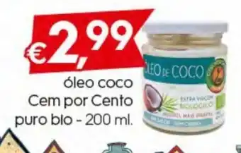 Bolama Oleo coco Cem Po Centro puro blo 200ml promoção
