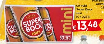 Bolama Cerveja Super Bock Mini 30 x 0.25 lt promoção