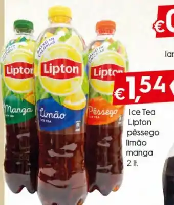 Bolama Ice Tea Lipton Pessego Limao Manga 2L promoção