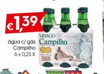 Bolama Agua c/ Gas Campilho 6 x 0.25lt promoção