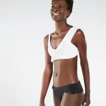 Sport Zone Top biquíni com folhos silver promoção