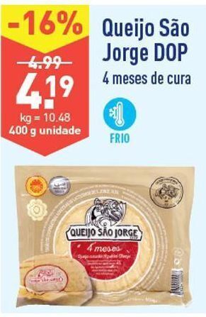 ALDI Queijos são jorge promoção