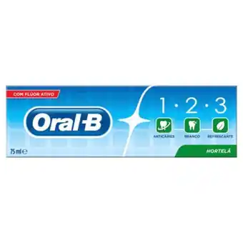 Spar Pasta dent oral b 123 75ml promoção