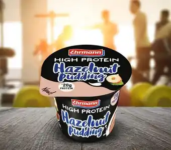 ALDI Ehrmann high protein pudim de avelã promoção