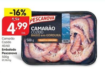 Minipreço Camarão cozido promoção